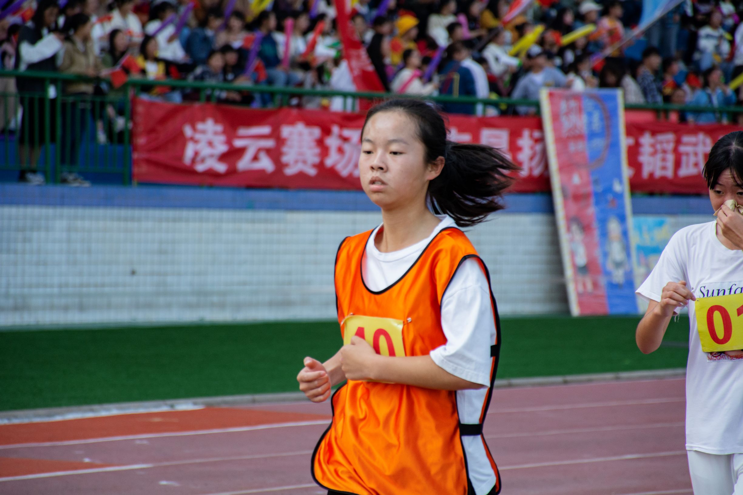 高雯奋勇直前 土木工程学院宣传部 杨毅摄